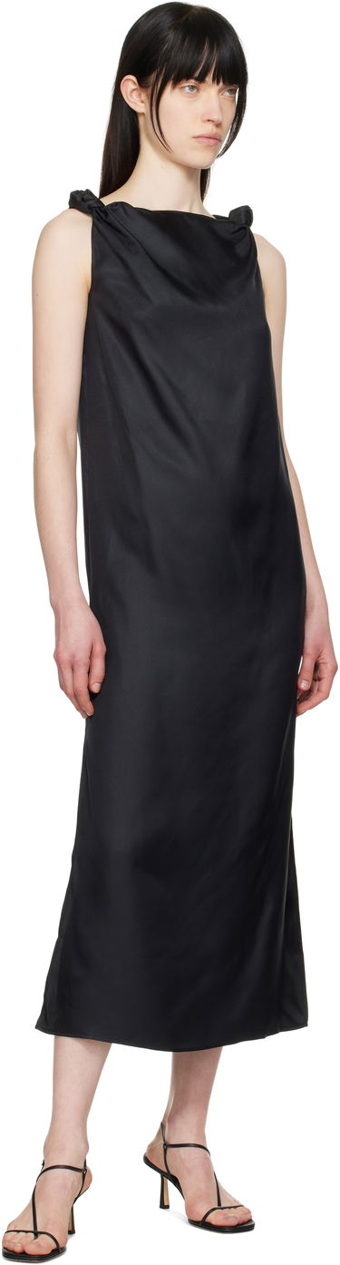 Šaty Loulou de Saison Loulou de Saison Moun Midi Dress Čierna | MOUN, 3
