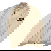 Zipped Bomber Jacket with Logo Patch