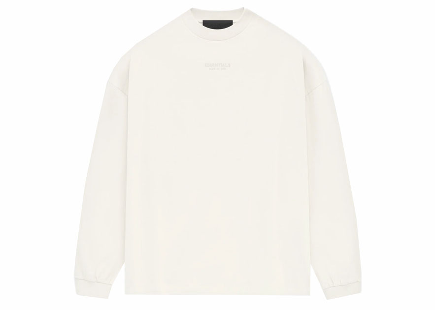 Essentials LS Tee Cloud Dancer