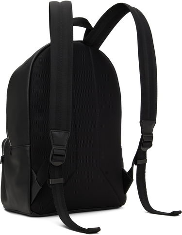 Batoh BOSS BOSS Pebble-Grained Faux-Leather Backpack Čierna | 50536499, 2