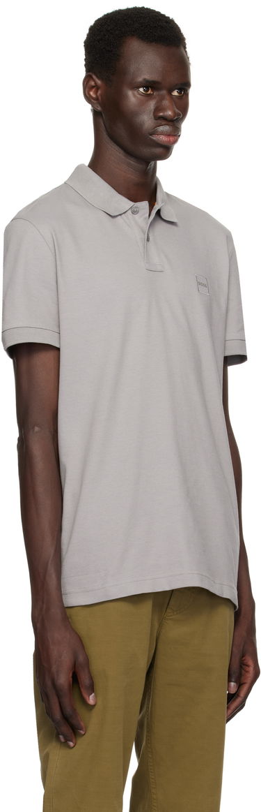 Polo tričko BOSS Patch Polo Čierna | 50507803, 1