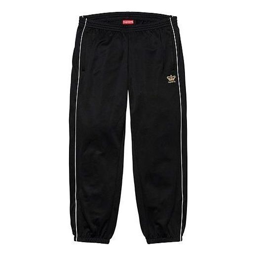 Tepláky Supreme Track Pants With Side Stripes Čierna | SUP-FW19-168