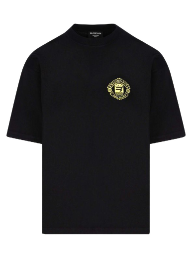 Tričko Balenciaga Quest T-Shirt Čierna | 612966TLV611000