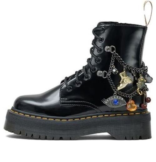 Tenisky a topánky Dr. Martens MARC JACOBS Charm Jadon Boots Čierna | 2S3FBO001F03