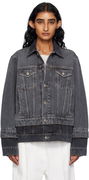 Stella McCartney Tonal Panelled Denim Jacket
