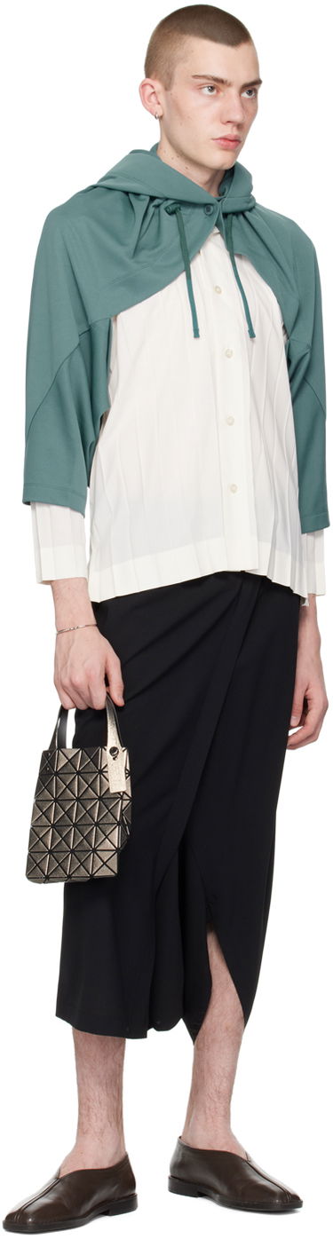Tote bag BAO BAO ISSEY MIYAKE Metallic Geometric Mini Tote Bag Šedá | BB46AG173, 3