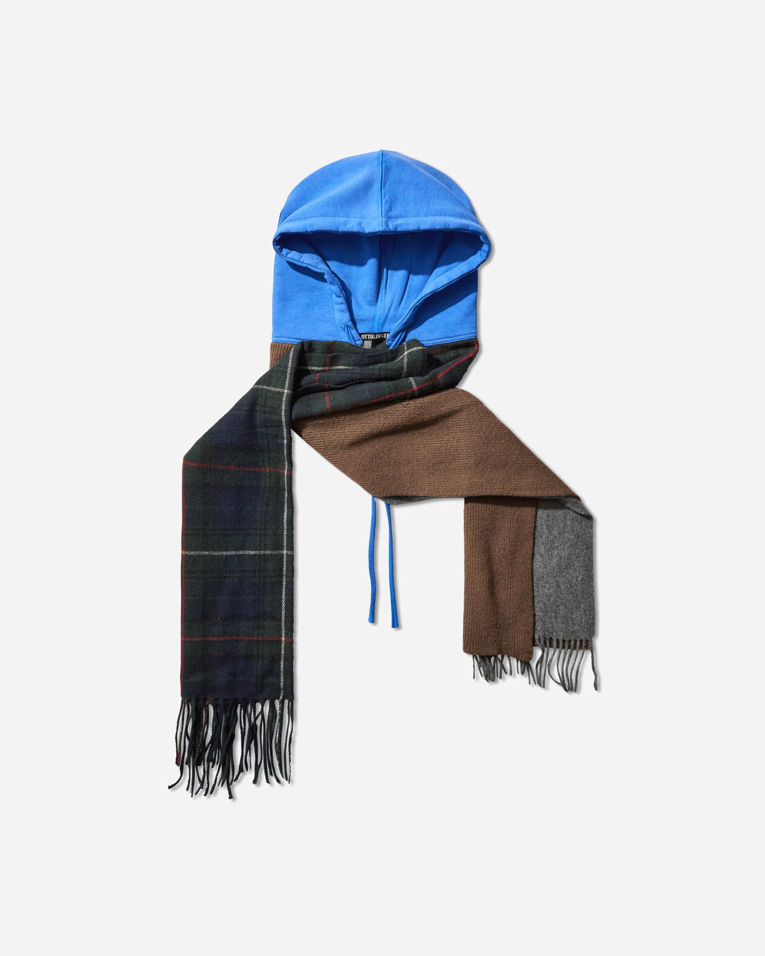Šál Ottolinger Deconstructed Hoodie Scarf Modrá | 12990282802 BLUGRY, 0