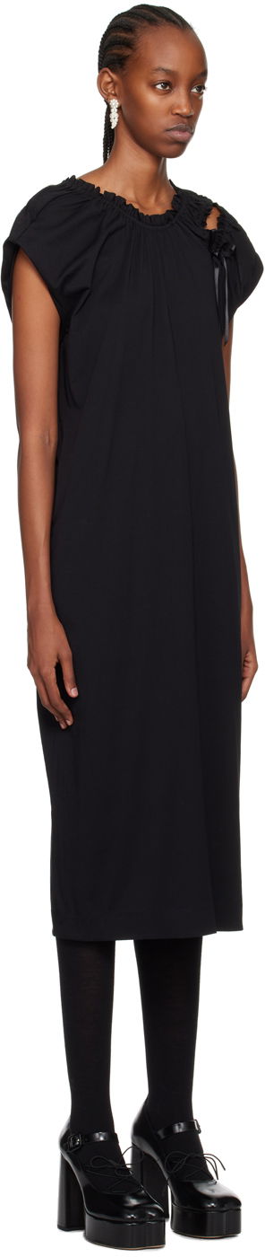 Šaty Simone Rocha Simone Rocha Shoulder Bite Midi Dress Zelené | 7273 0553, 4