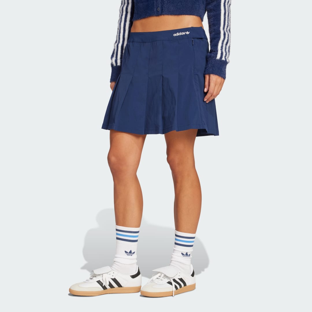 Sukňa adidas Performance Pleated Skirt Navy | JW5141, 0