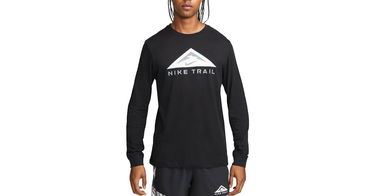Tričko Nike Dri-FIT Trail Running Long Sleeve T-Shirt Čierna | dv9381-010, 1
