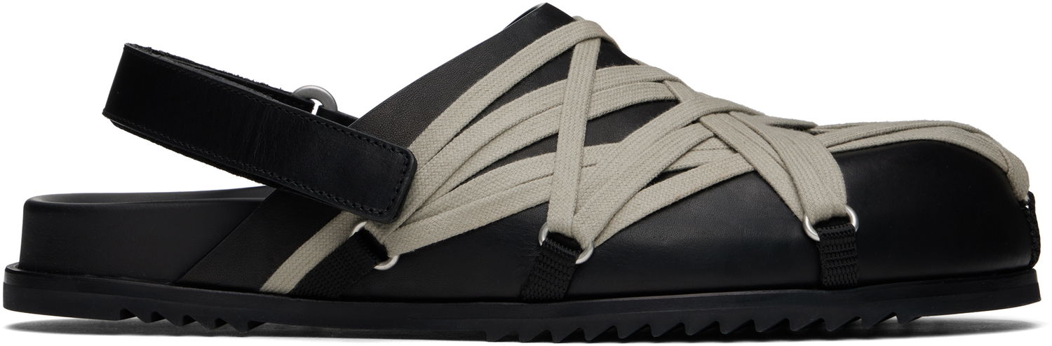 Oblečenie Rick Owens Rick Owens Hollywood Megalaced Mules Čierna | RU01E5813 LOOW1, 0