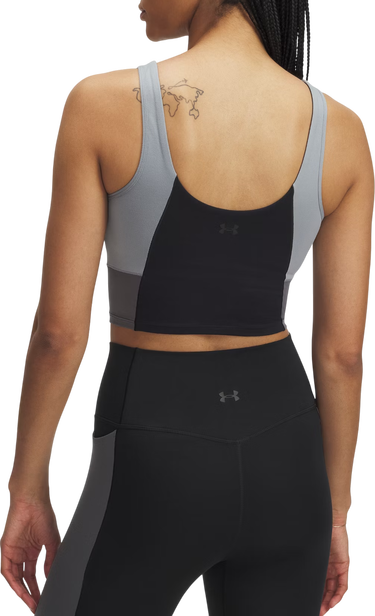 Crop Top Under Armour Meridian Colorblock Cropped Tank Šedá | 6004001-002, 1