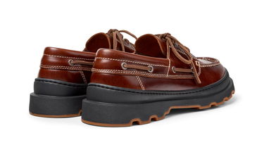 Tenisky a topánky Camper Brutus+ Chunky Laced Loafers Hnedá | K101067-001, 2