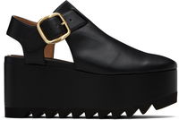 Stella McCartney Elyse Closed-Toe T-Bar Platform Sandals