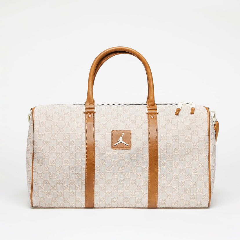 Kabelka Jordan Monogram Duffle Bag Coconut Milk Béžová | MA0759-W3Z