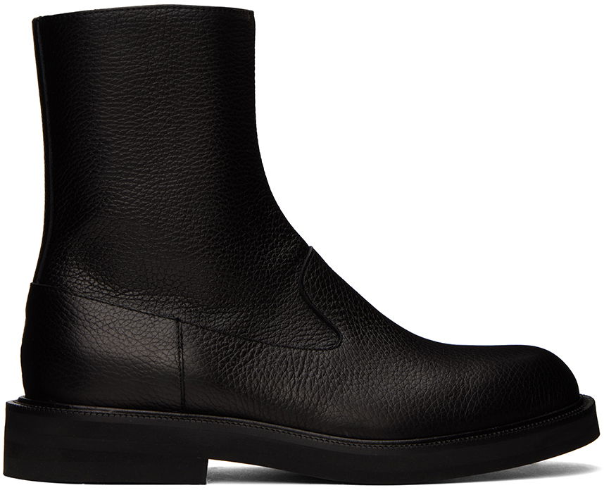 Dries Van Noten Leather Chelsea Boots