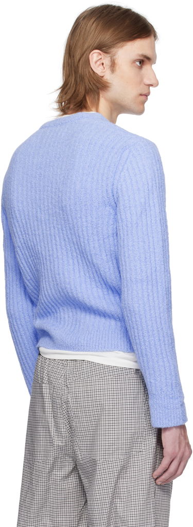 Sveter ERL ERL Cozy Asymmetric Cardigan Modrá | ERL10N003, 2