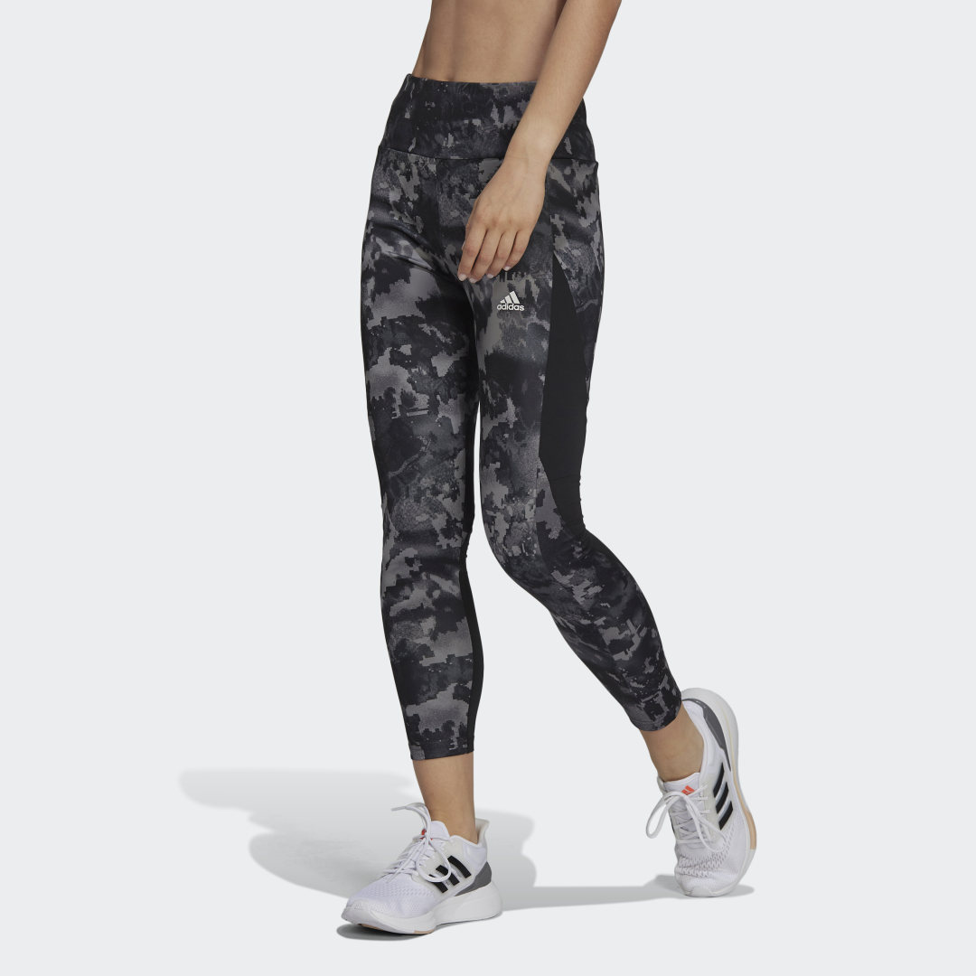 AEROREADY Designed to Move Print 7/8 High-Rise Leggings