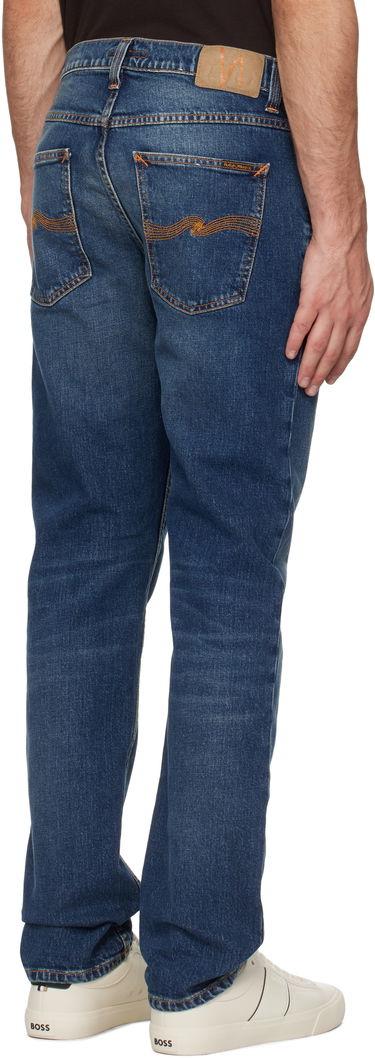 Džínsy Nudie Jeans Ollie Jeans Modrá | 114780, 2