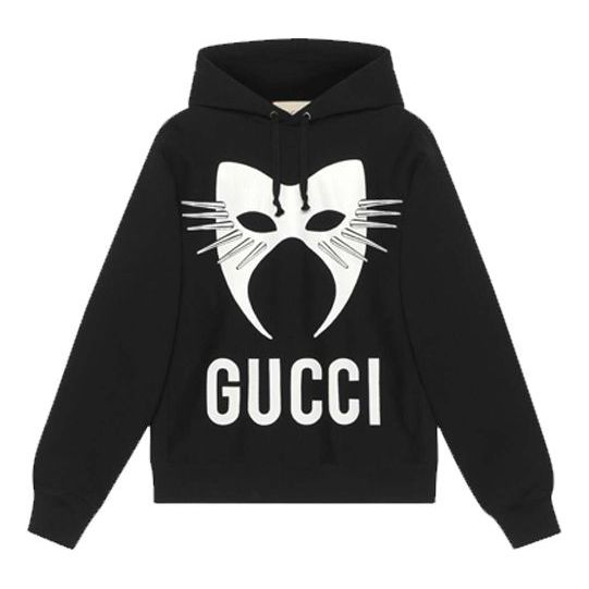 Mikina Gucci Manifesto Oversize Sweatshirt Čierna | 569828-XJBTR-1299