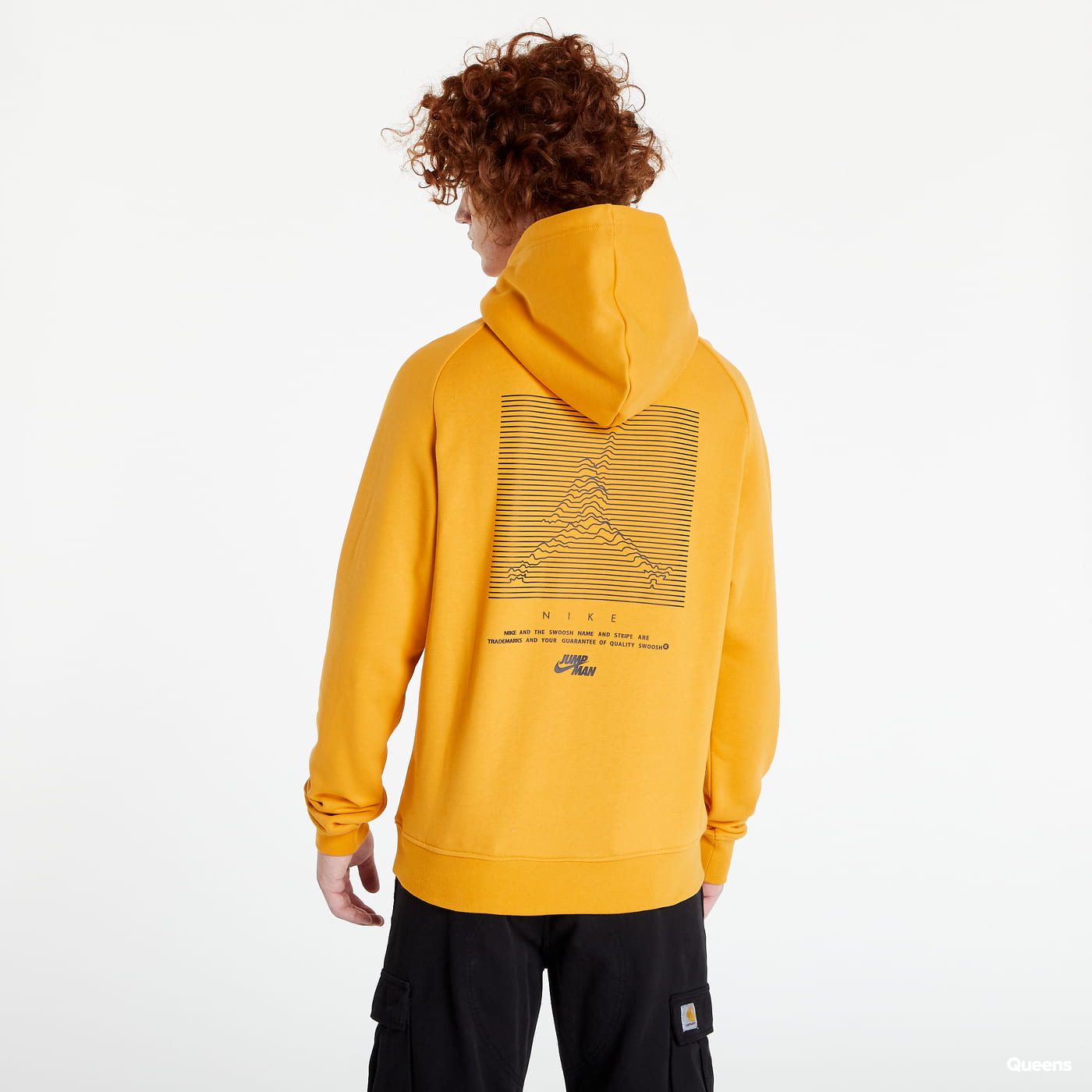 Mikina Jordan Jumpman Fleece Hoodie Oranžová | DJ0210-738, 1
