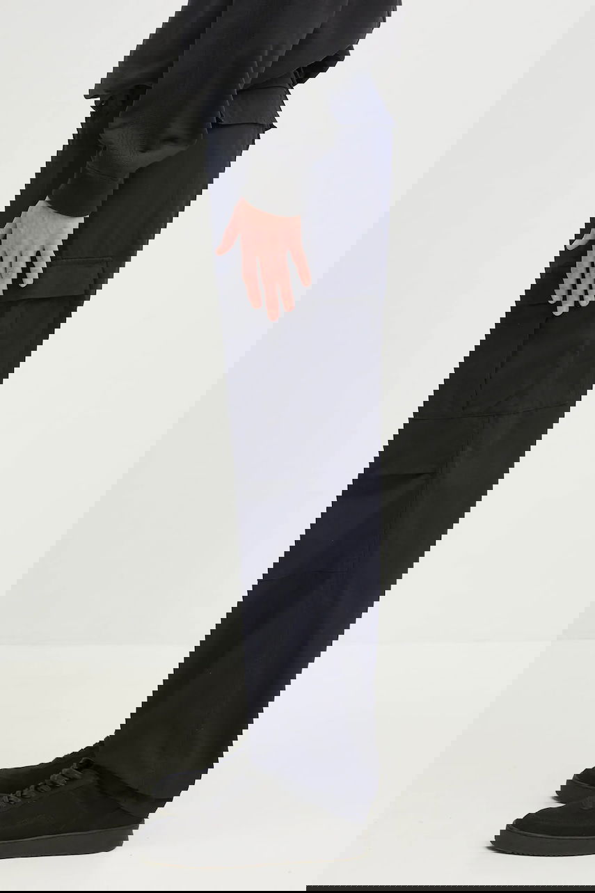 Cargo nohavice Carhartt WIP Aviation Cargo Pants with Knee Panels Navy | I032468.1C02, 1