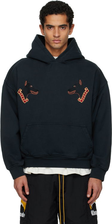 Mikina Rhude London Hound Hoodie Navy | RHPF25HO04012, 0