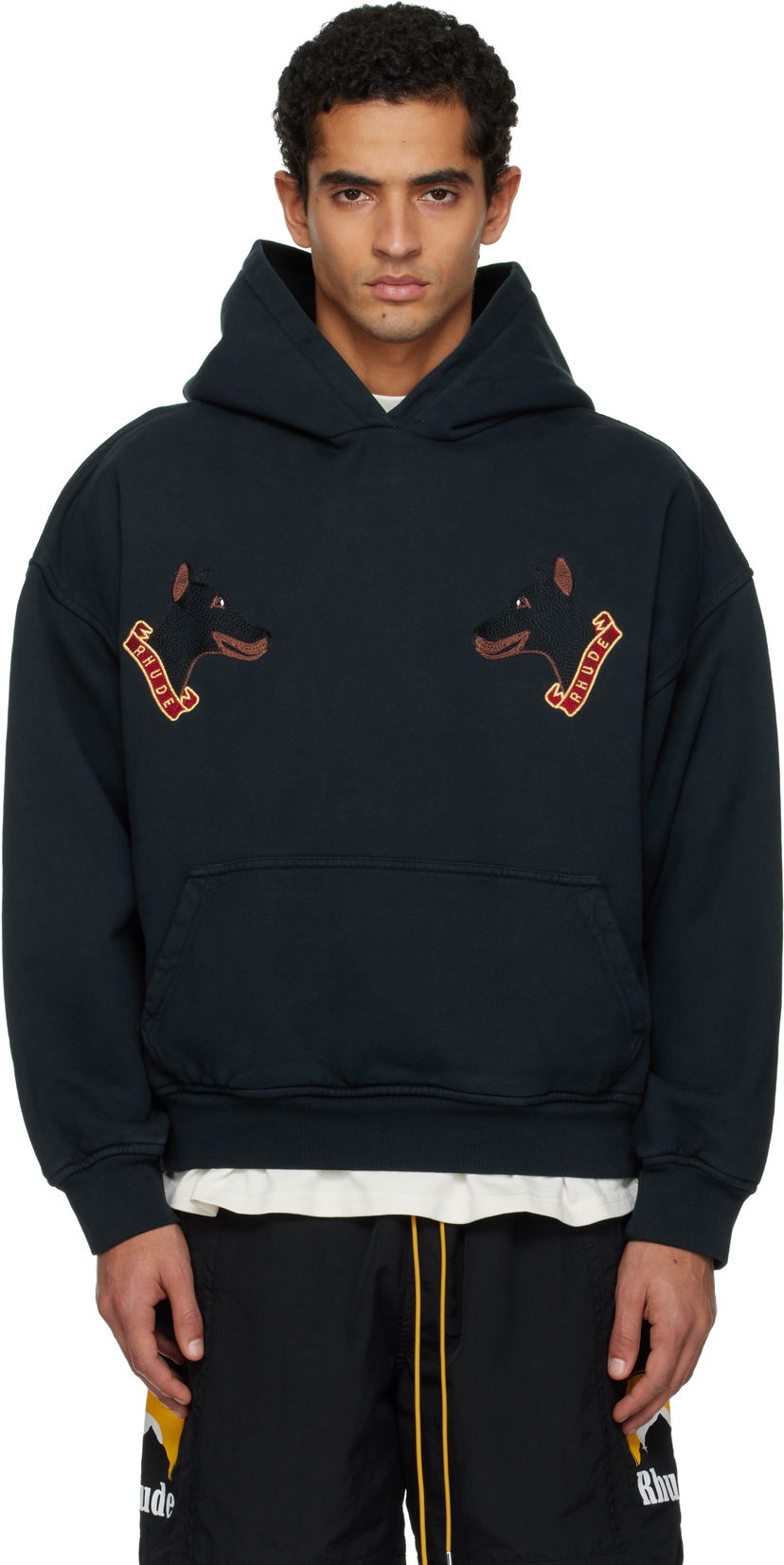 Mikina Rhude London Hound Hoodie Navy | RHPF25HO04012