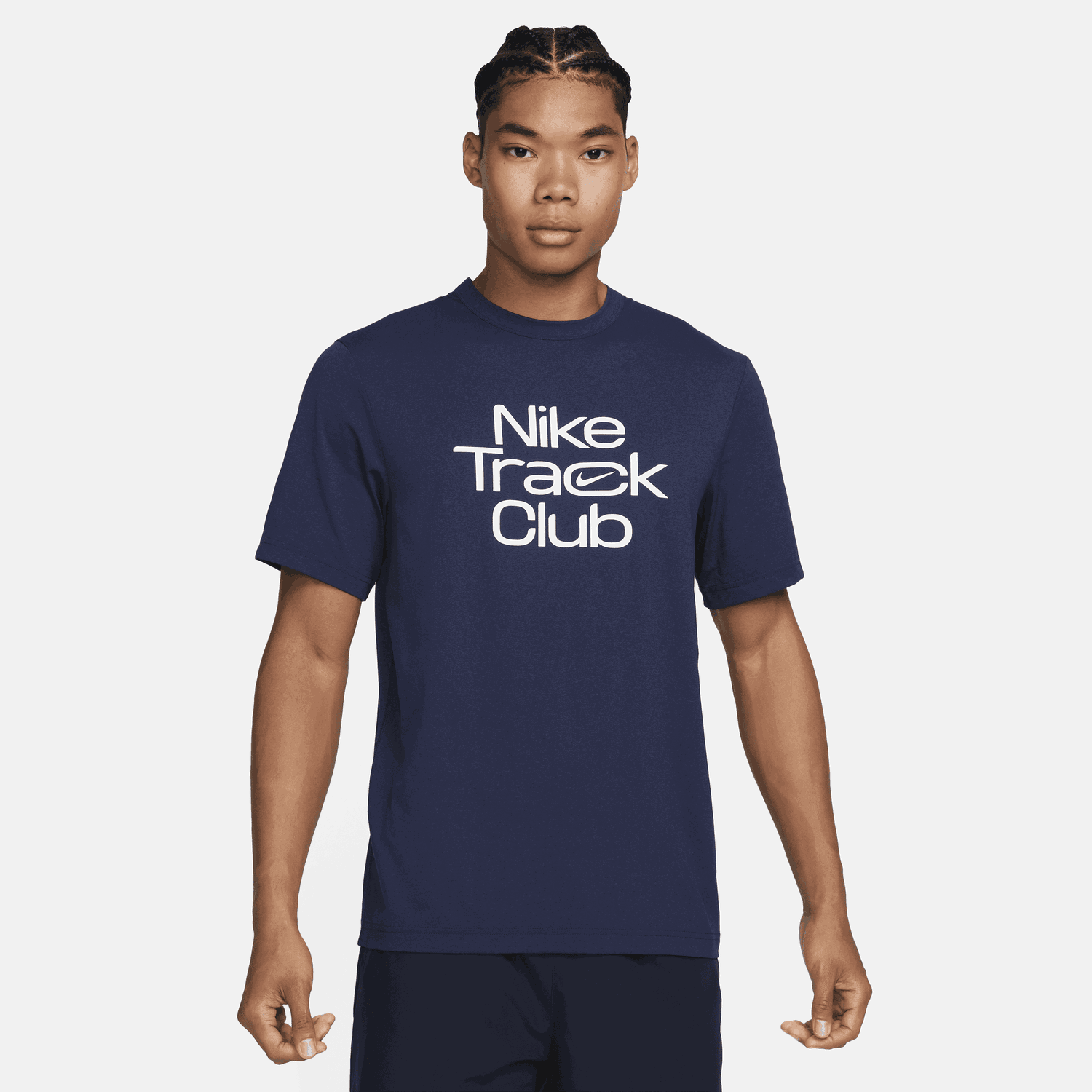 Tričko Nike Dri-FIT Track Club Modrá | FB5512-410, 0