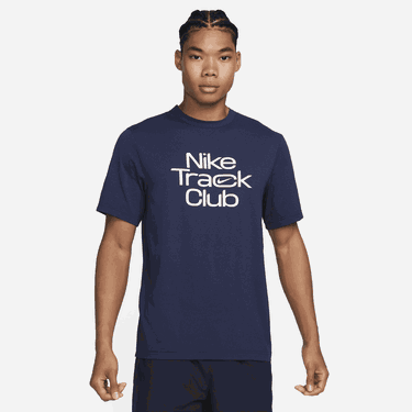Tričko Nike Dri-FIT Track Club Modrá | FB5512-410, 0