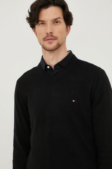 Sveter Tommy Hilfiger Sweater Čierna | MW0MW28047.9BYY, 0