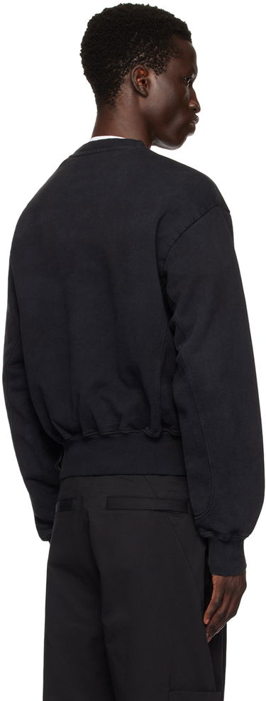 Mikina Han Kjøbenhavn Faded Logo Sweatshirt Čierna | M-134012, 2