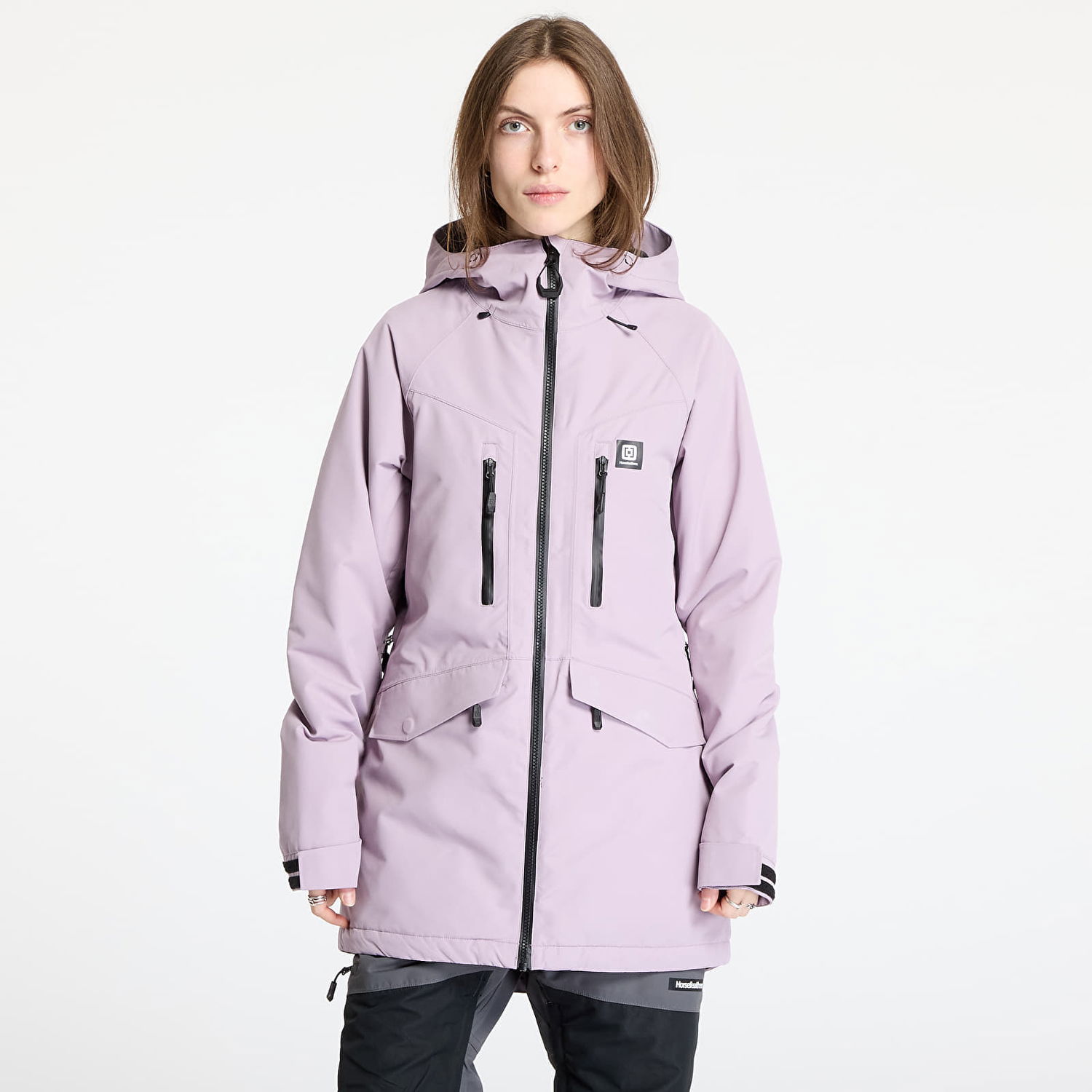 Parka Horsefeathers Women's Larra II Insulated Ski Jacket Fialová | OW210L, 0