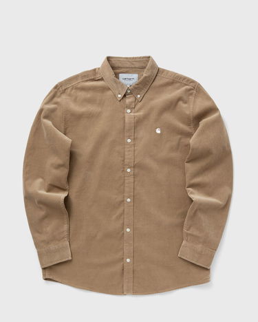 Košeľa Carhartt WIP Madison Long Sleeve Corduroy Shirt Béžová | I030580-1OY.XX, 0