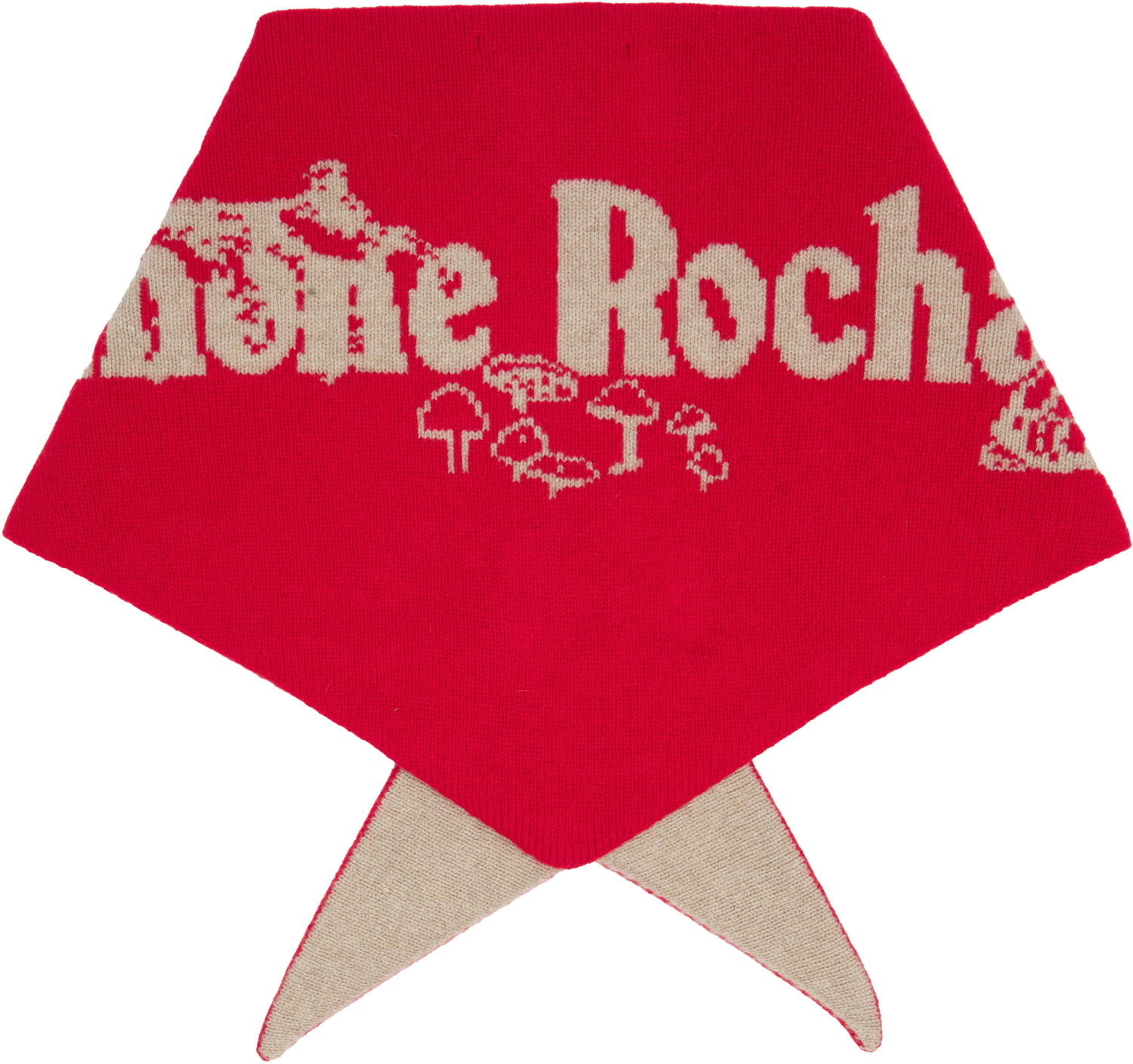 Šál Simone Rocha Simone Rocha Graphic Logo Knit Neckerchief Rôznofarebný | KIMK3MD 0669, 1