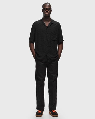 Košeľa Portuguese Flannel Black Cobra Modal Short Sleeve Shirt XXL Čierna | SS24.0058-BLACK, 1