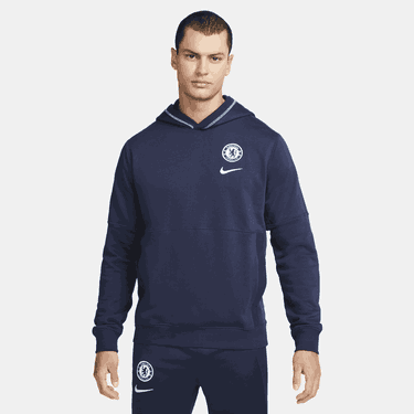 Mikina Nike Chelsea F.C. Travel Fleece Football Hoodie Navy | DM2917-419, 3