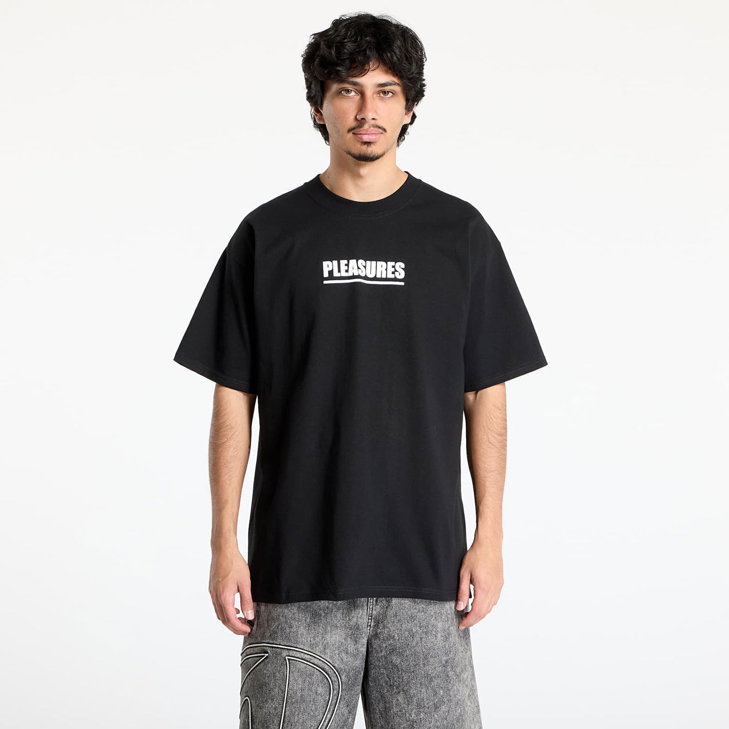 Tričko Pleasures PLEASURES Scripture T-Shirt Čierna | P25SU050 BLACK, 0