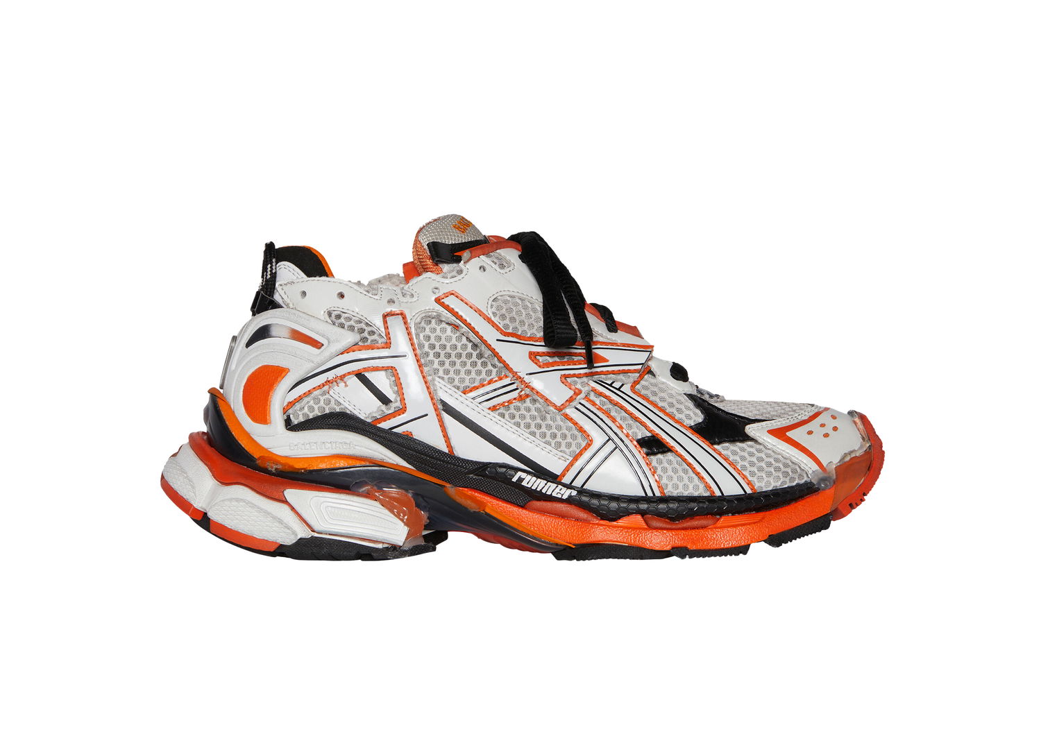 Tenisky a topánky Balenciaga Runner Orange W Oranžová | 677402W3RB79051, 0
