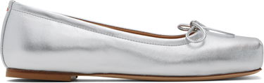 Starostlivosť o obuv Aeyde Aeyde Gabriella Leather Ballerina Flats Metalická | A11-FL-GBRS08FL26-SS24-920-051, 0
