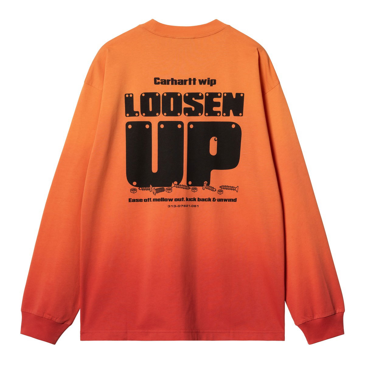 Sveter Carhartt WIP Carhartt WIP Long Sleeve Light Work T-Shirt Oranžová | I034672_4, 1