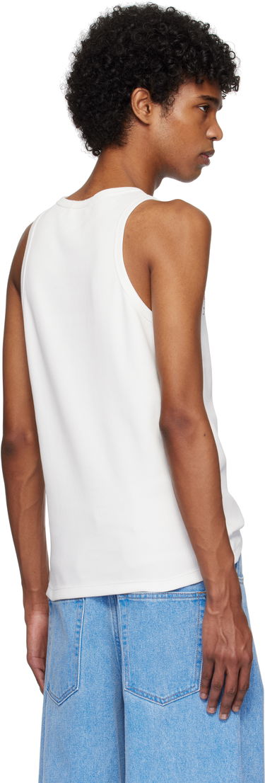 Tielko Marni Marni Fitted Tank Top Biela | HUMU0326S0 UTC458, 2