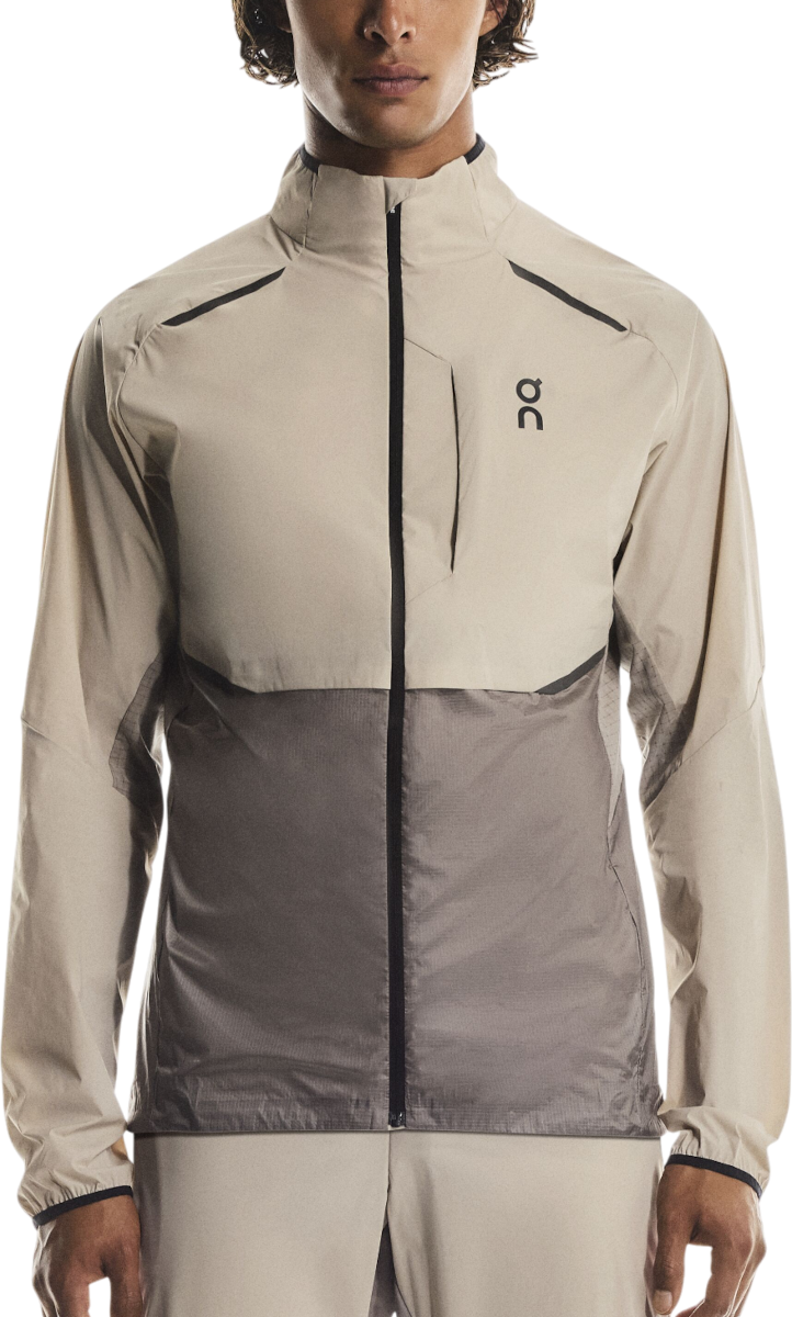 Vetrovka On Running Running Weather Jacket Béžová | 1me10313153, 0