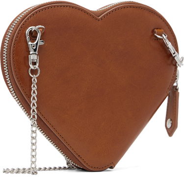 Taška cez rameno Vivienne Westwood Vivienne Westwood New Heart Crossbody Bag Hnedá | 58010002W-L00B0-, 2