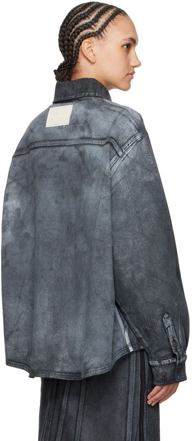 Bunda Ottolinger Ottolinger Printed Denim Jacket Šedá | 1700412, 2