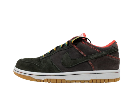 Tenisky a topánky Nike Dunk Low Newsprint/Dark Army-Gum Light Brown W Čierna | 308608-032