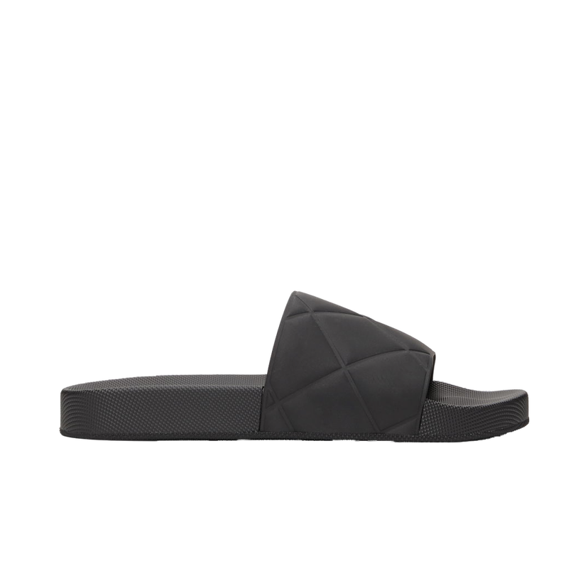 Tenisky a topánky Bottega Veneta Rubber Slider Sandals "Black" Čierna | 640050 V00P0