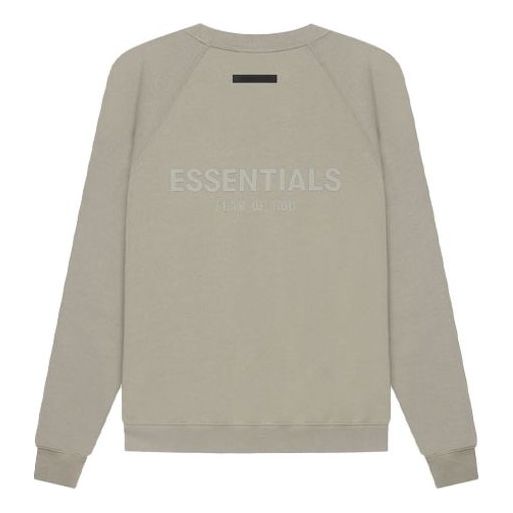 Mikina Fear of God Essentials SS21 Pull-Over Crewneck Sweatshirt Béžová | FOG-SS21-580