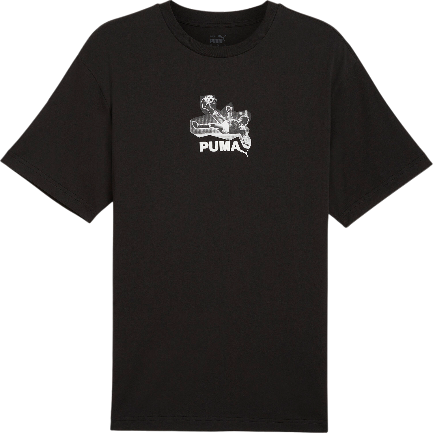 Tričko Puma Graphics Bicycle Kick Graphic T-Shirt Čierna | 628005-01, 0
