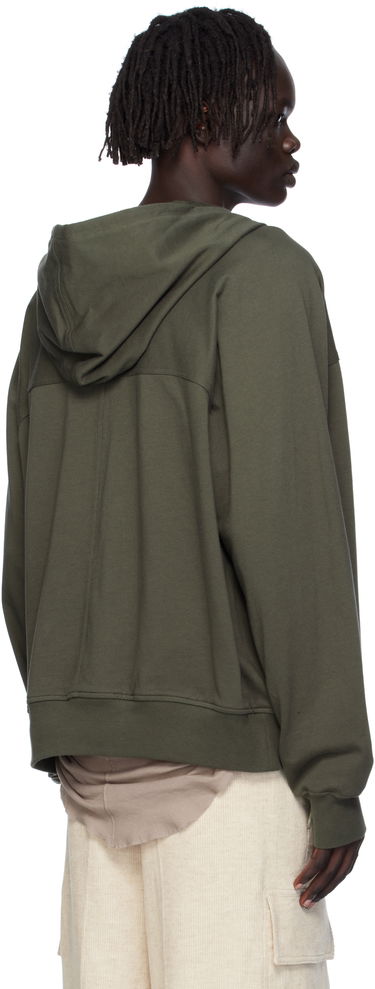 Mikina Rick Owens Rick Owens Concordians Windbreaker Hoodie Zelené | RU02E1241 BA, 2